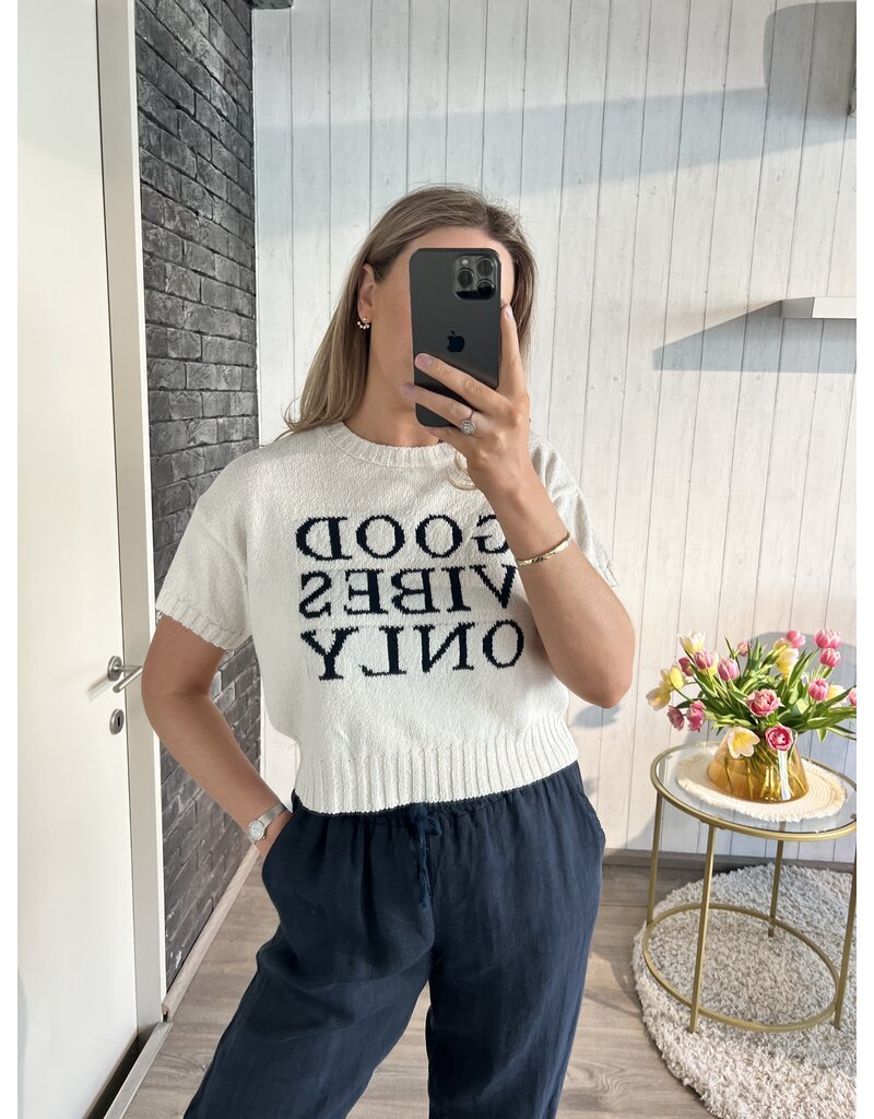 Good Vibes Only Knit