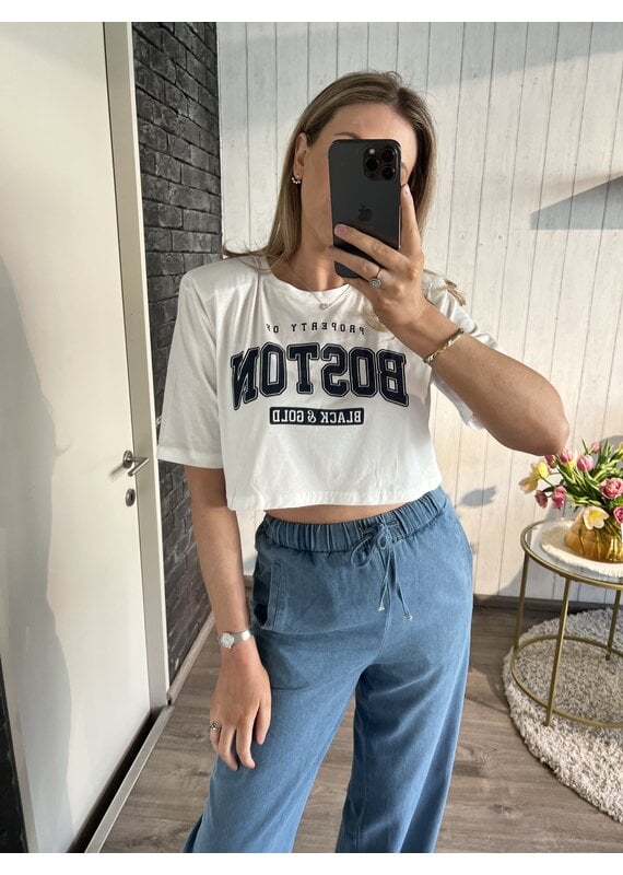 Boston T-shirt - Wit