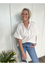 Puff Sleeve Blouse - Wit