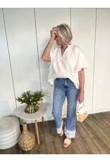 Puff Sleeve Blouse - Wit