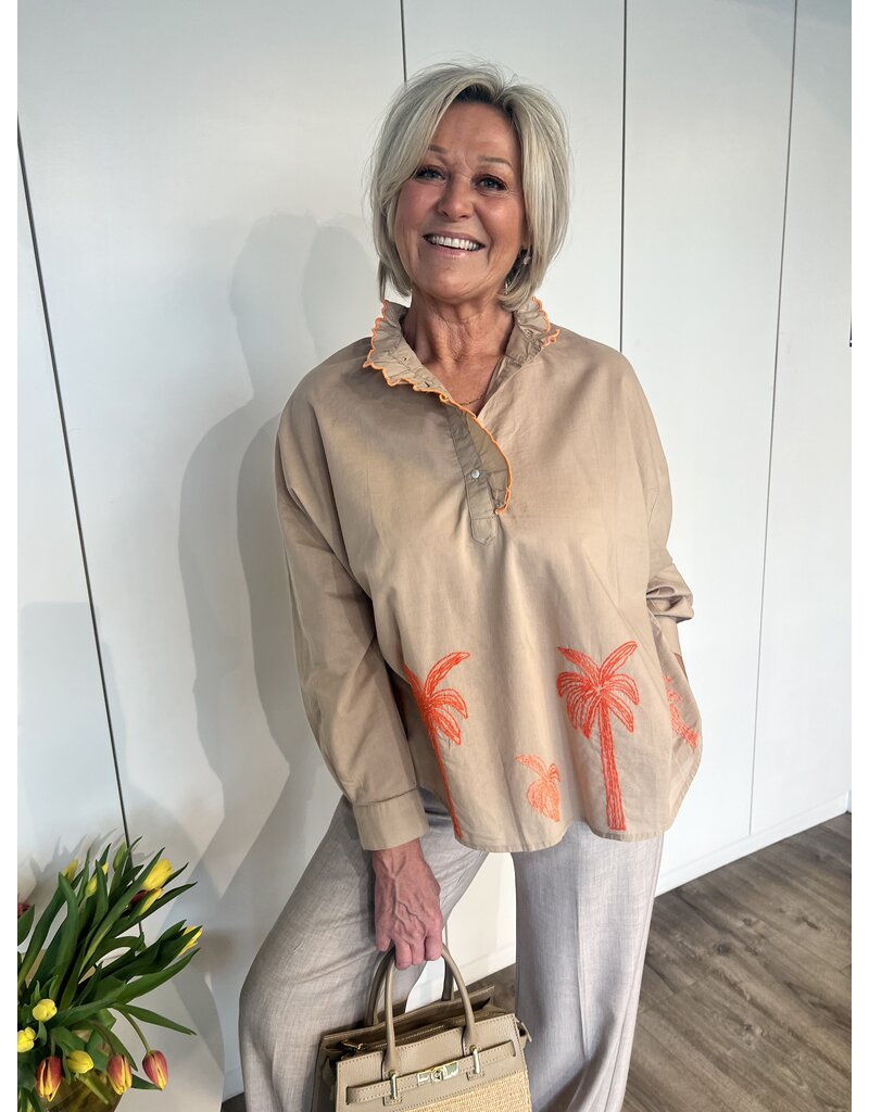 Eva's Blouse - Beige