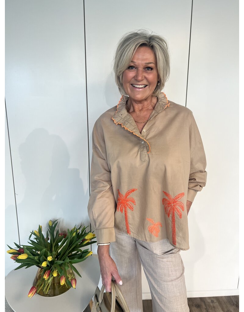 Eva's Blouse - Beige