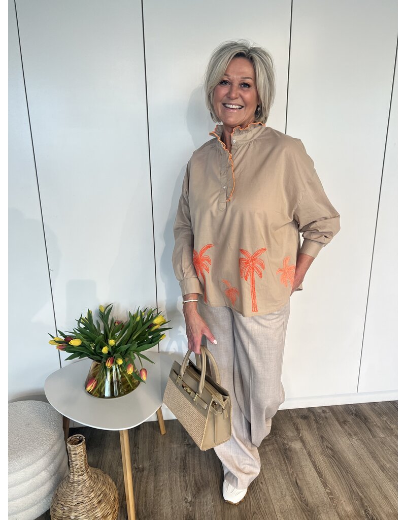 Eva's Blouse - Beige