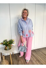 Mila Blouse - Blauw