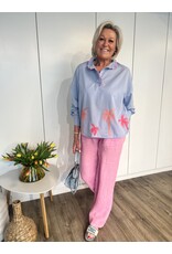 Mila Blouse - Blauw