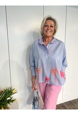 Mila Blouse - Blauw