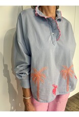Mila Blouse - Blauw