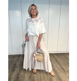 Amélie Long Skirt - Beige