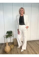 Hazel Stripe Pantalon - Wit