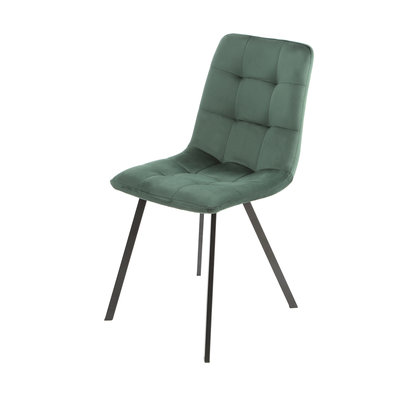 Orville velvet dining chair Sofia Green Orville velvet dining chair Sofia Green