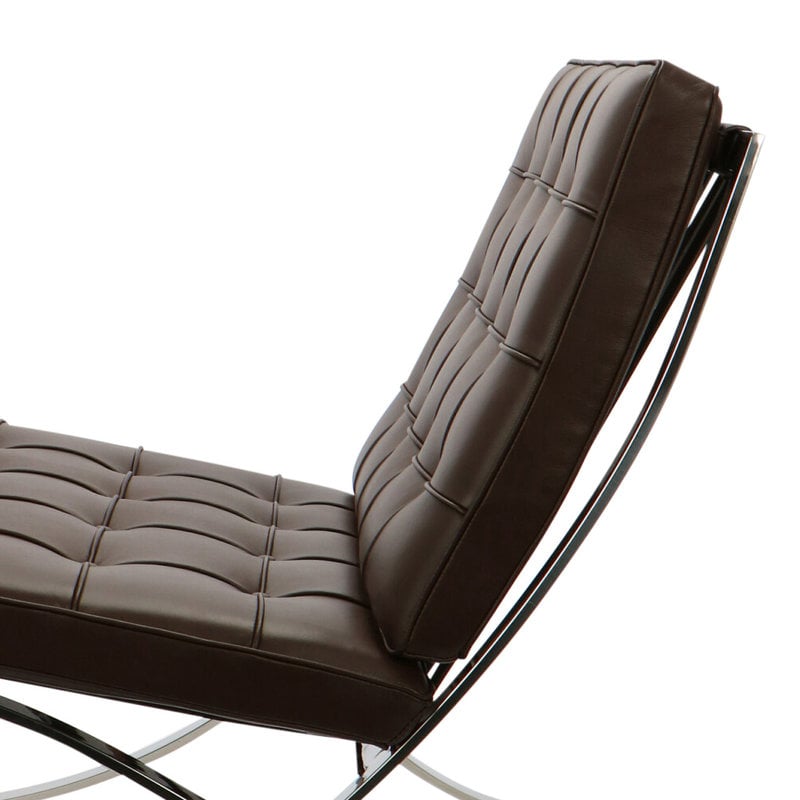 Barcelona chair premium brown | Barcelona chairs premium ...