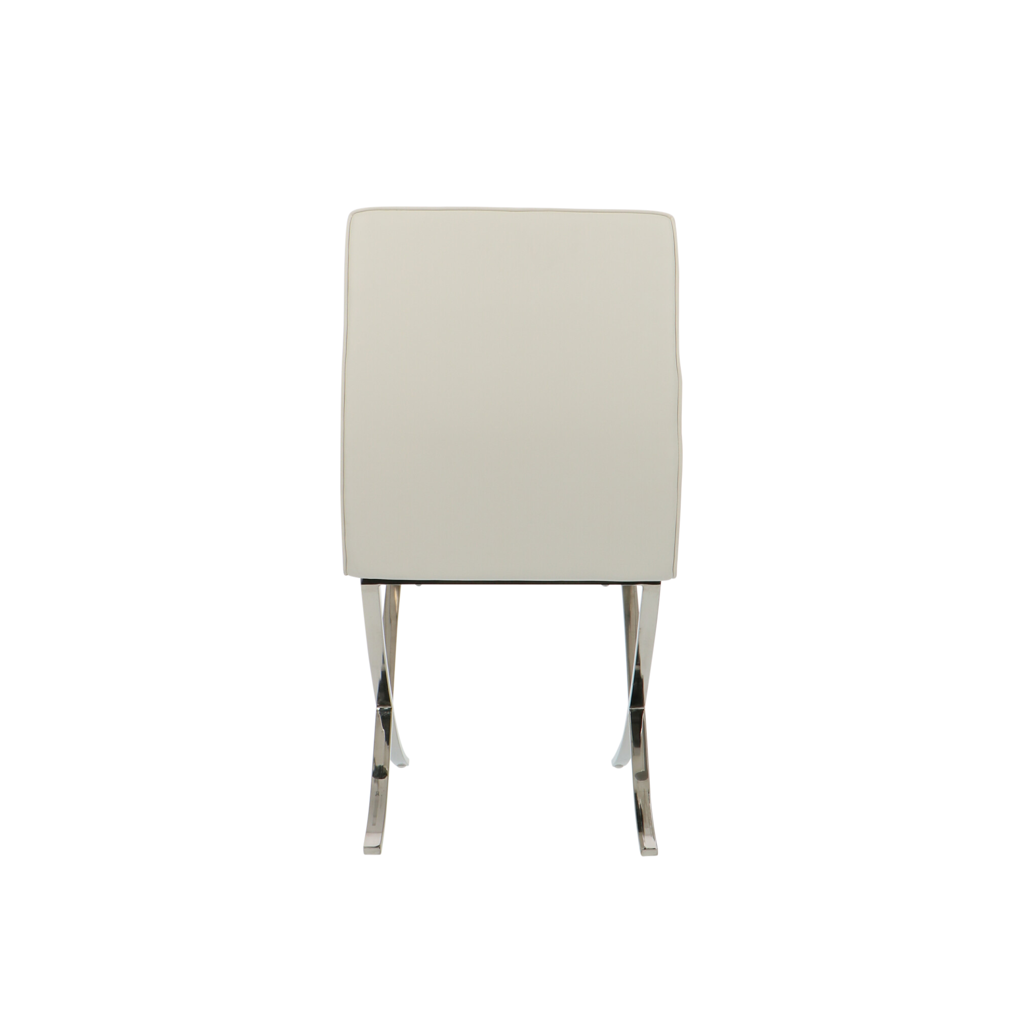 Barcelona Dining Chairs Premium White Set Of 2 From