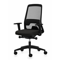 Interstuhl Interstuhl Every Netweave zwart NPR-armleggers