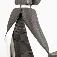 Aergo Therapod X, in wolvilt Fenice 603 donker grijs