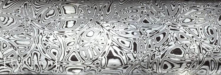 Antfarm (Carbon) Damaststaal