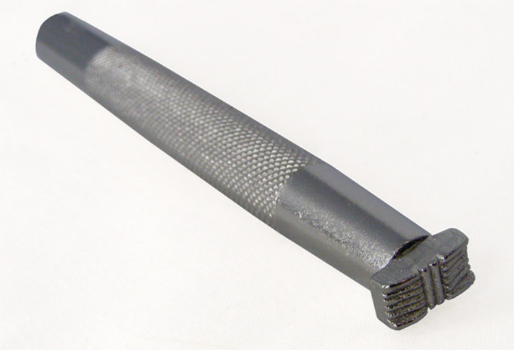 Basket weave stempel groot