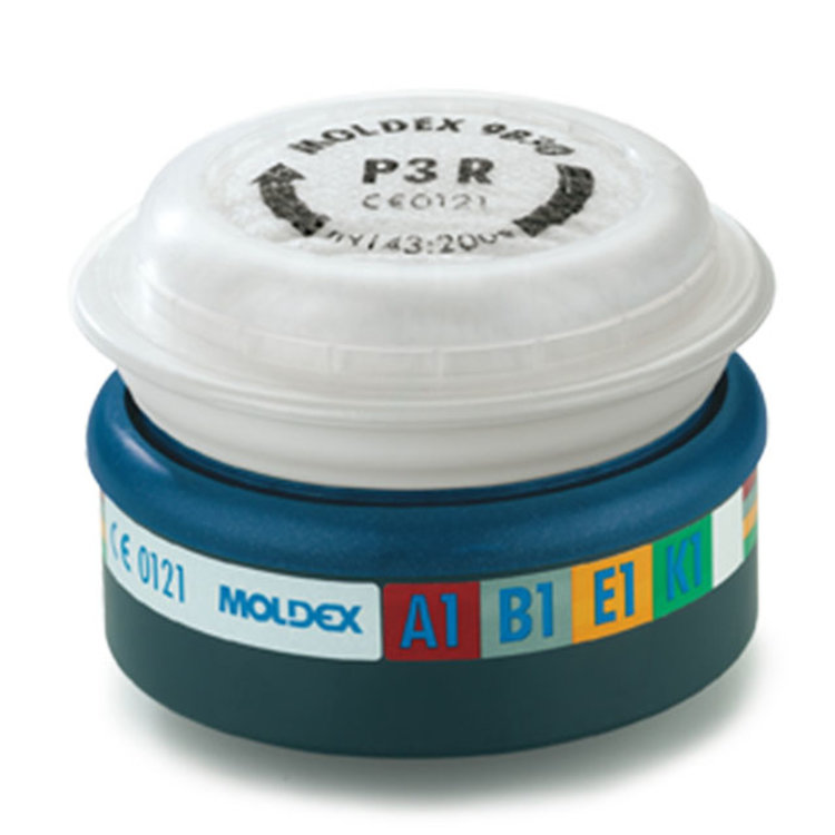 Filters Moldex Easylock (7000 & 9000 serie, per paar)