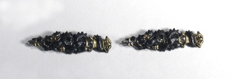 Menuki Kenmaki-ryu  - Per paar