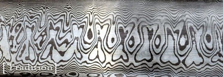 Lizard (RVS) Damaststaal