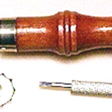 Radeerwiel met 3 maten