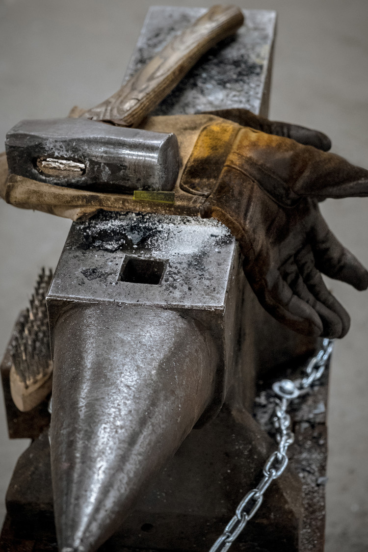 Workshop Damast -en Damastmes smeden