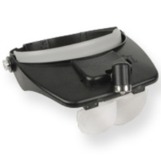Hoofdloupe met led en 4 sterktes