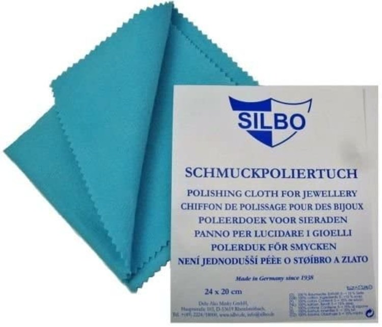 Poetsdoek voor sieraden én messen