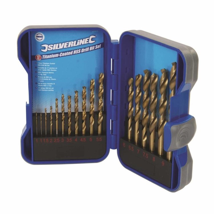 17-Delige HSS Borenset
