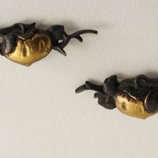 Menuki Kaki-fruit - Per paar