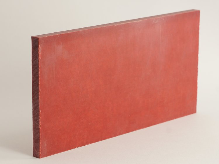 Micarta Rood Linnen Plaat