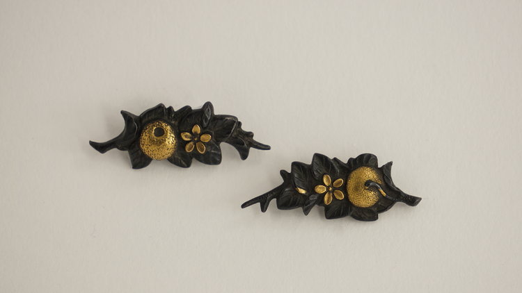 Menuki Mikan (sinaasappel) - Per paar