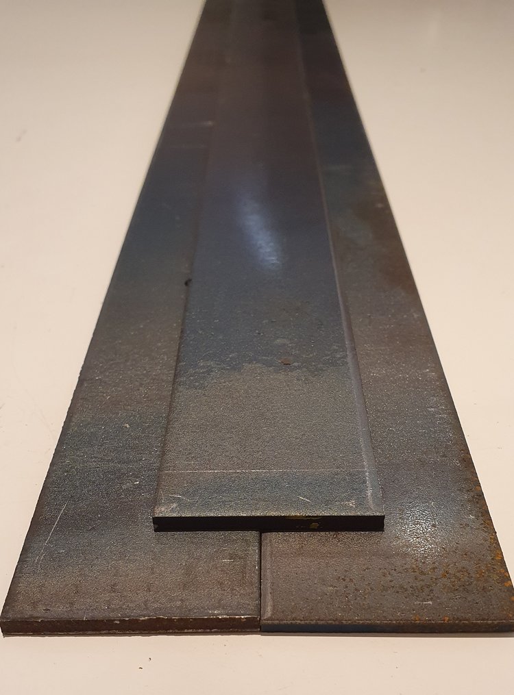 Uddenholm O1 met walshuid Messenstaal