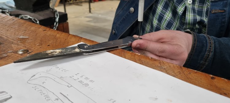 Workshop Liner-lock zakmes maken (3 dagen)