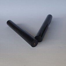 Buffel Hoorn Rond 17x130mm zwart