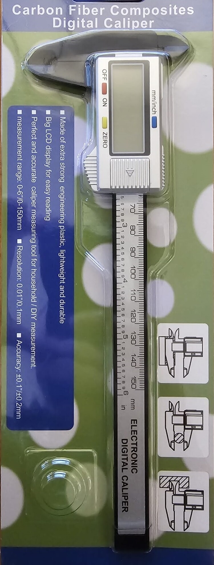 Digitale schuifmaat 150mm