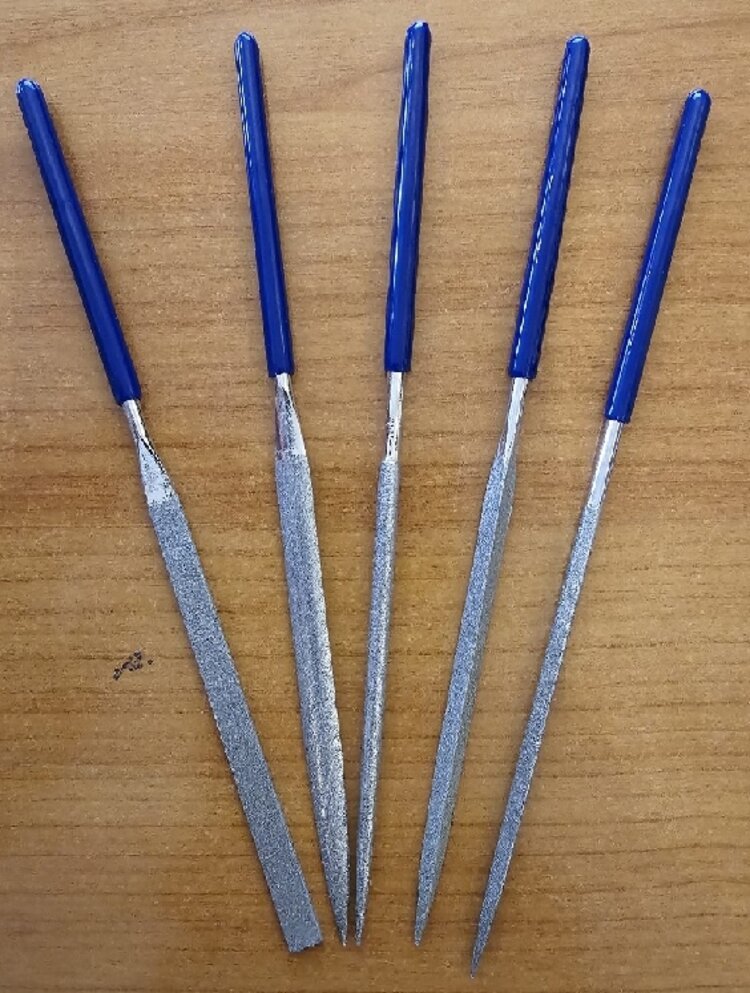 Diamantvijlen 5 stuks