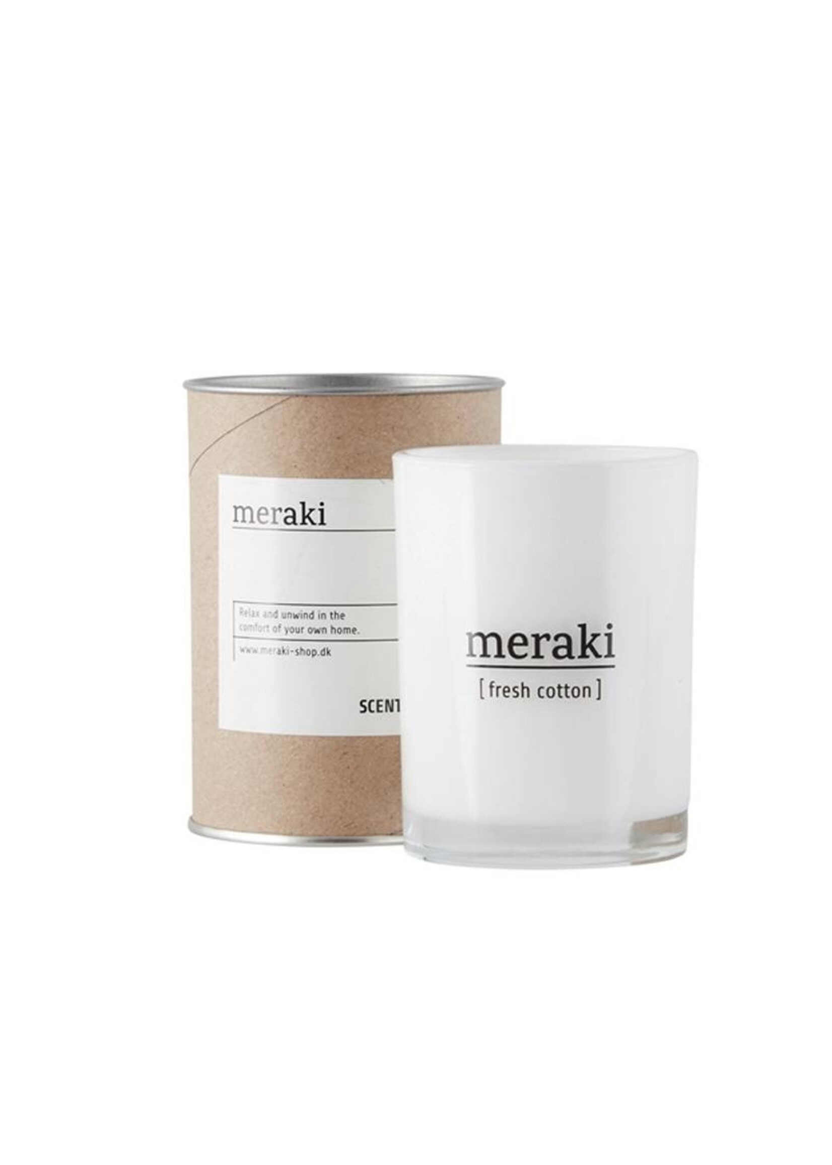 Meraki Scented Candle - Fresh Cotton