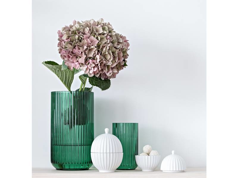 Overtreden Gewend aan Zes Lyngby Porcelaen Vase Green 25 cm | Online Shop | Matriks - Matriks