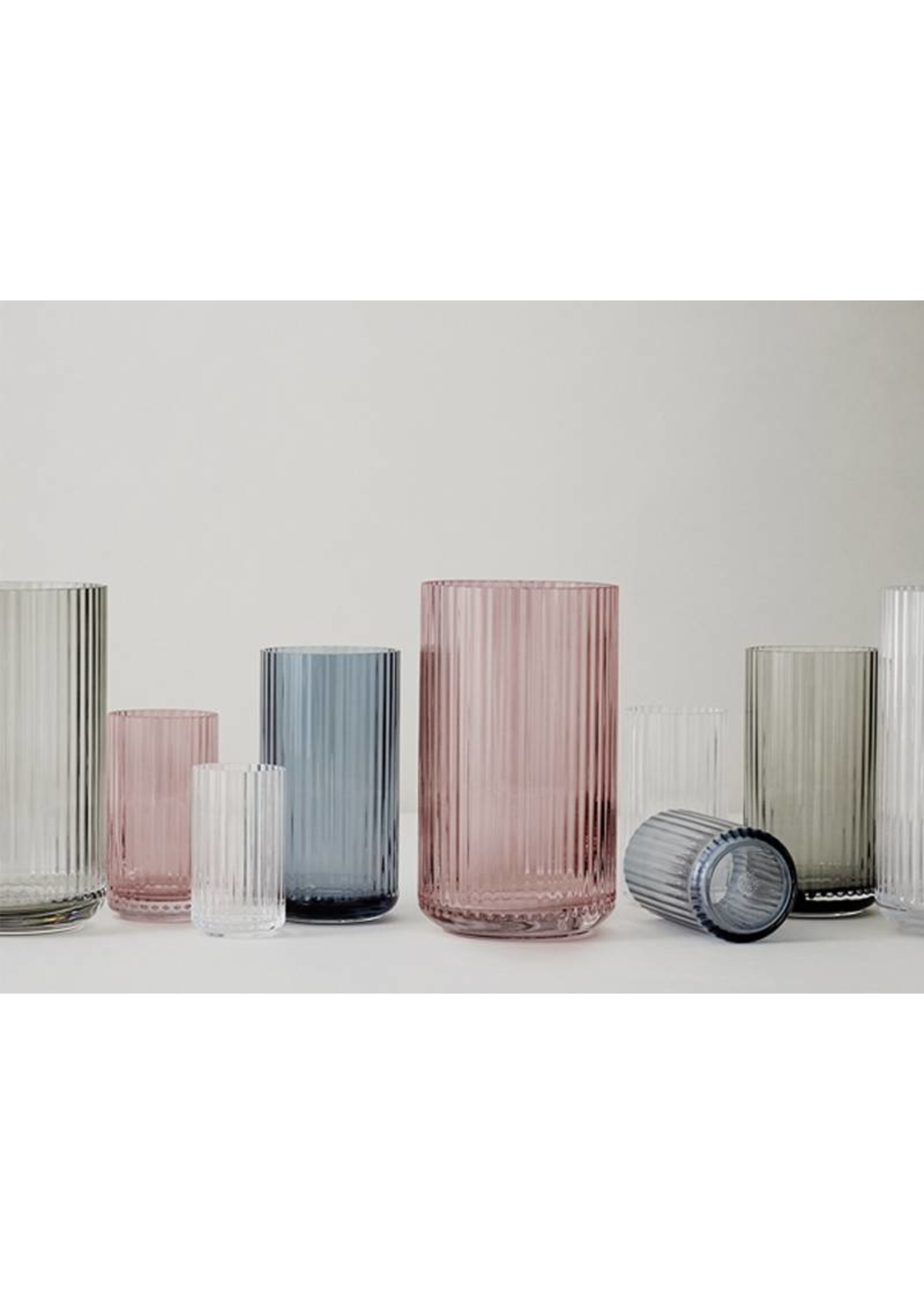Lyngby Porcelaen Vase Smoke 38 cm