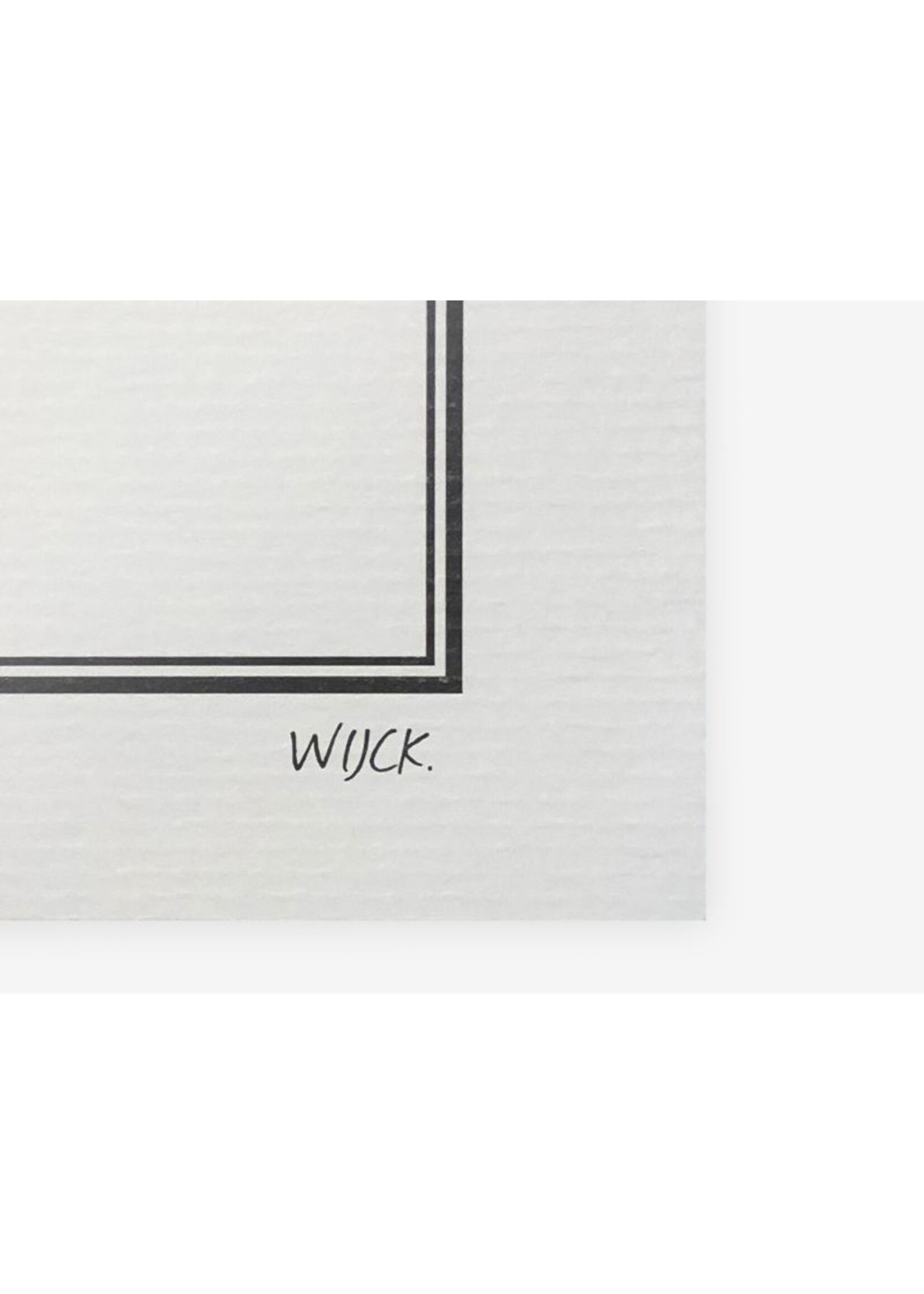 Wijck Poster New York City Typography 30/40