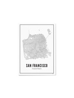 Wijck Poster - San Francisco City - 30/40