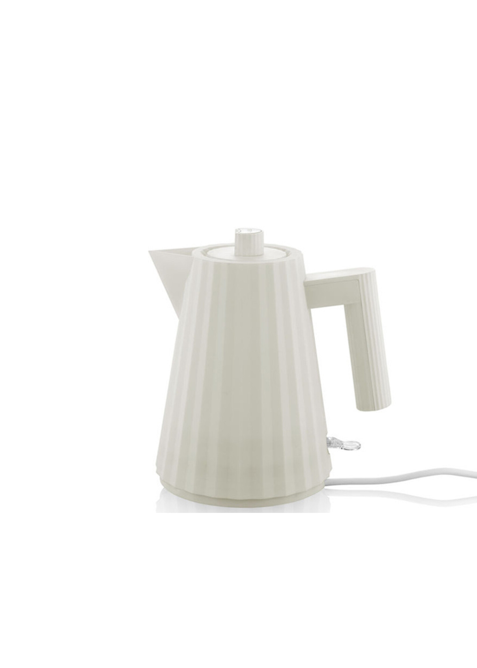 Alessi Plissé - Electric Kettle - White - 1 l