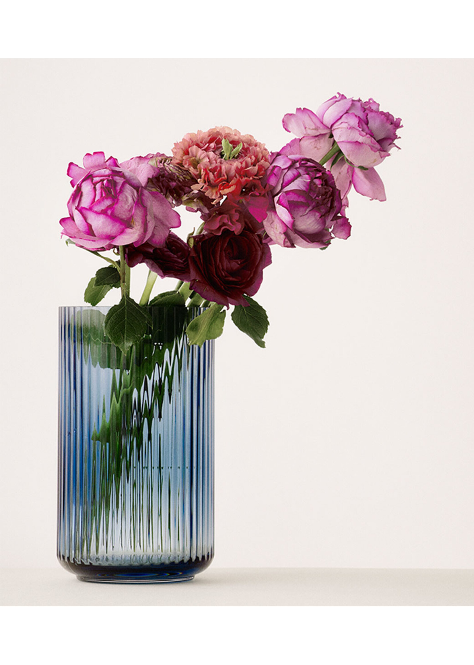 Lyngby Porcelaen Vase Midnight Blue 20 cm