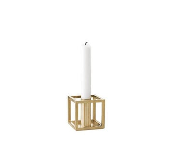 By Lassen Kubus 1 Candle Holder Brass