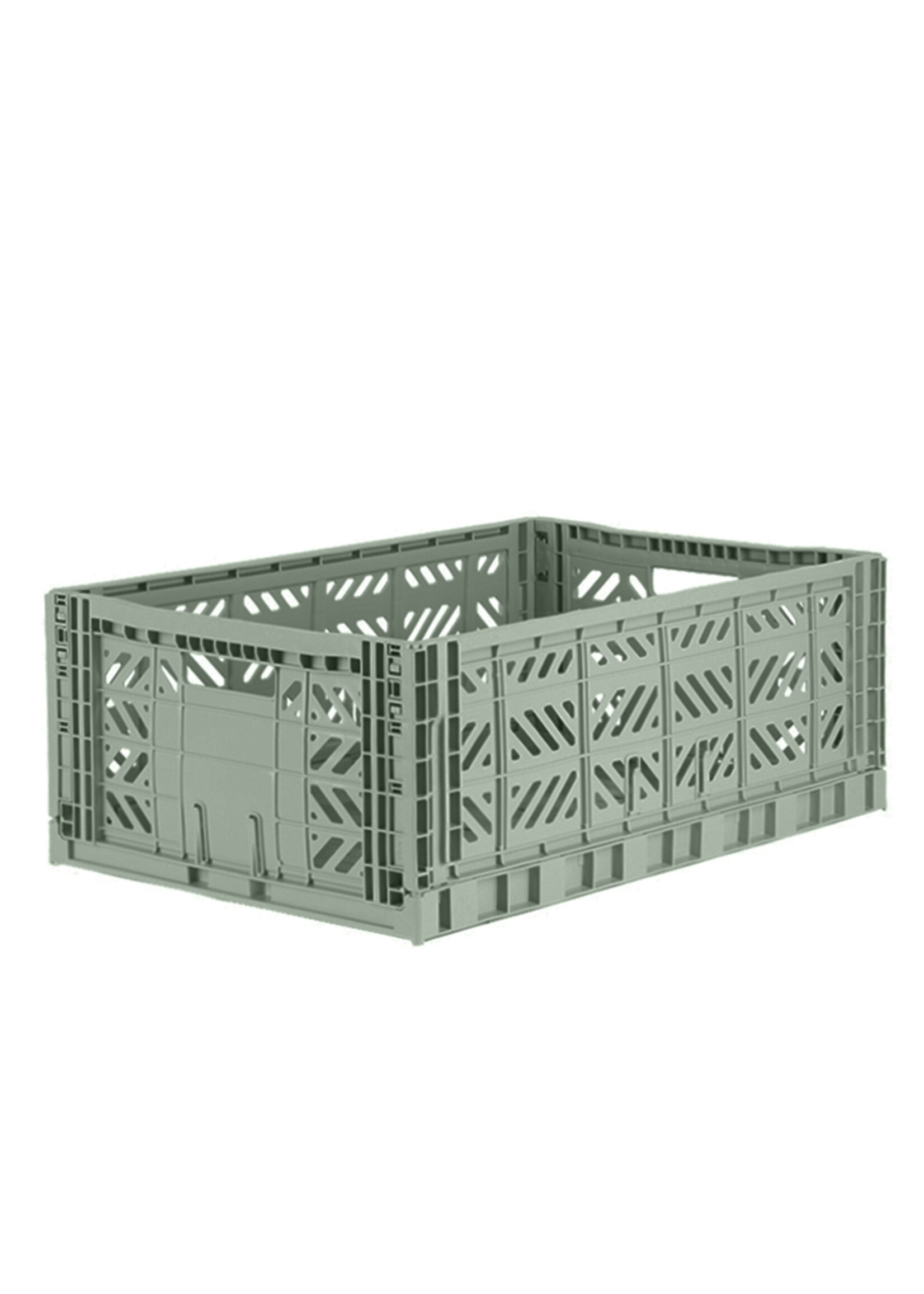 Aykasa Maxi - Folding Crate - Almond Green