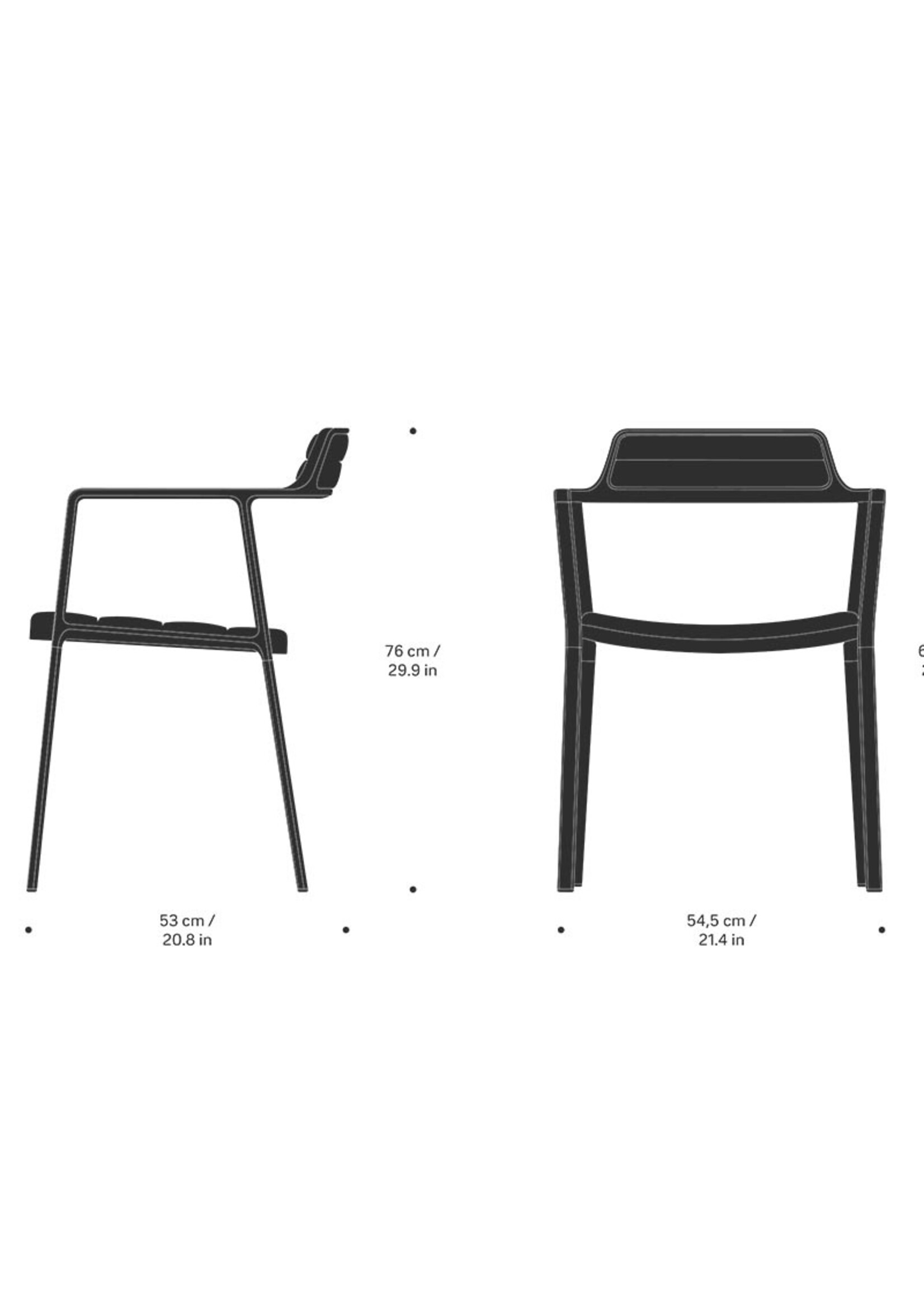 Vipp 451 Chair Black Leather