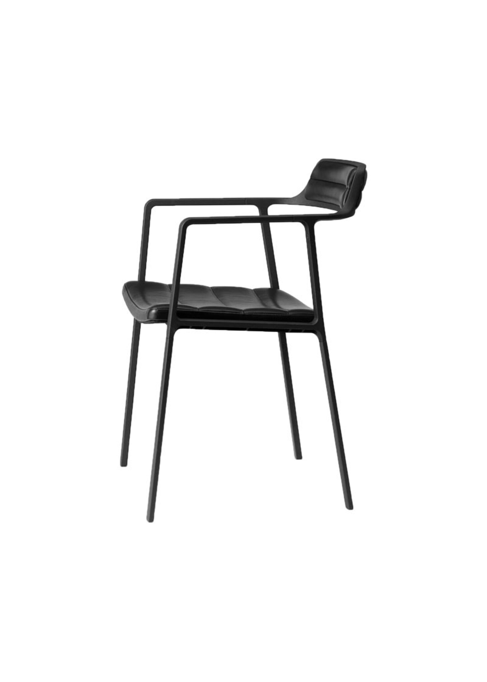 Vipp 451 Chair Black Leather