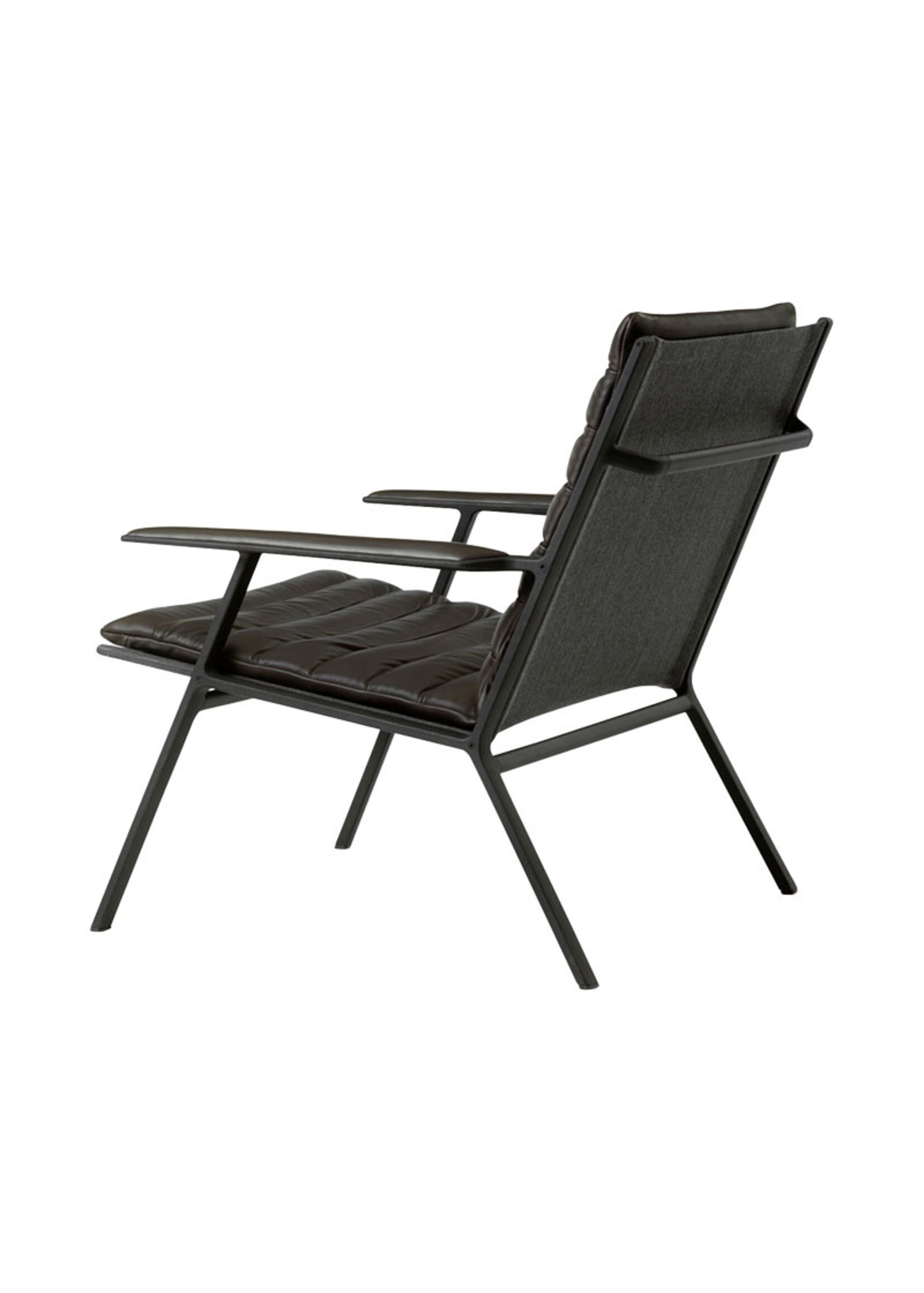 Vipp 456 Shelter Lounge Chair Ebony Leather