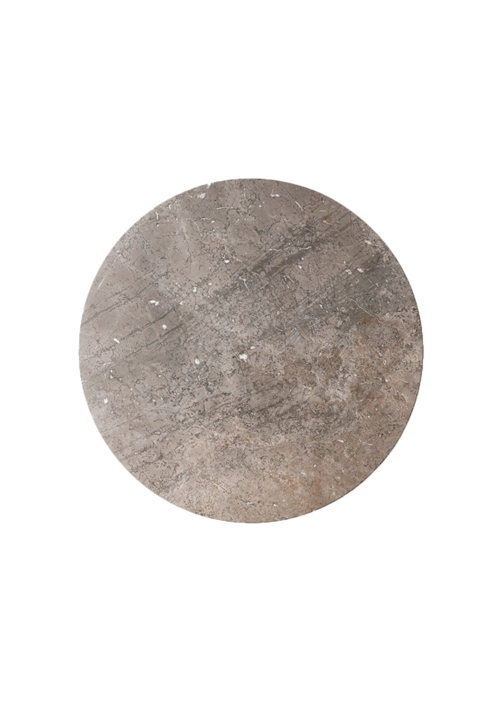 Vipp Vipp 423 Coffee Table Light Grey Marble Ø 60 cm