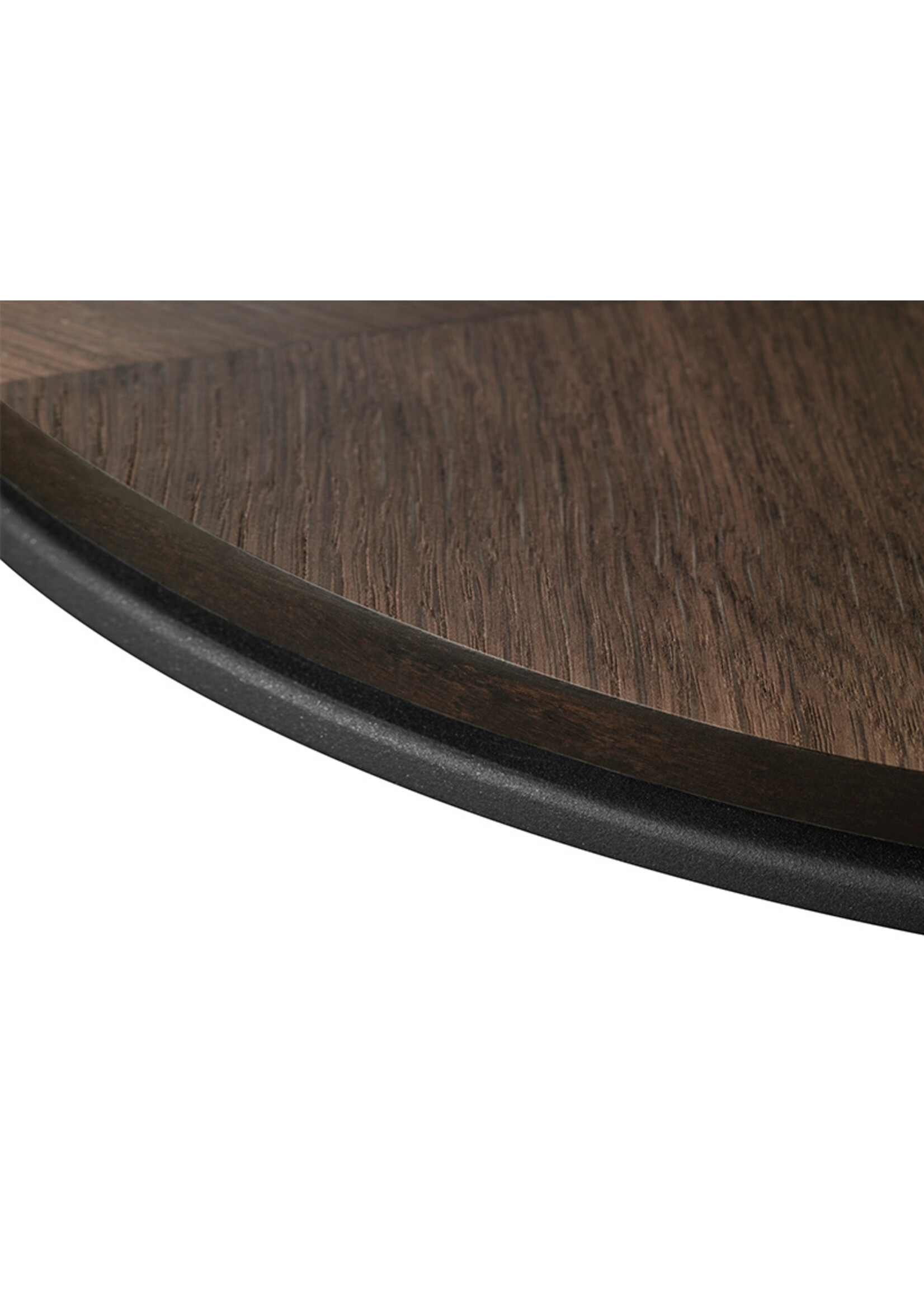 Vipp Vipp 423 Coffee Table Dark Oak Veneer Ø 60 cm